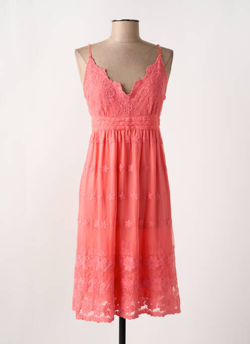 Rochie midi portocaliu MOLLY BRACKEN femeie