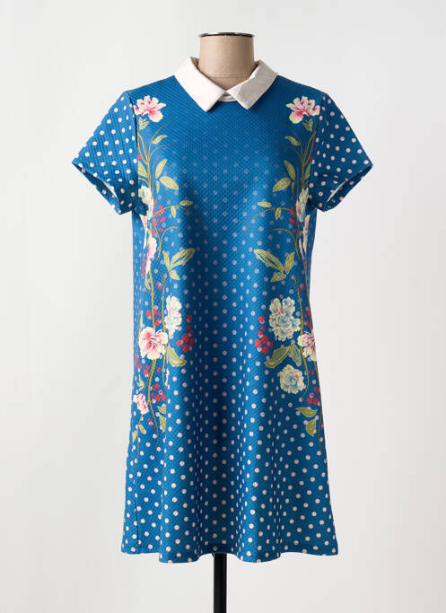 Rochie scurtă albastru SMASH WEAR femeie