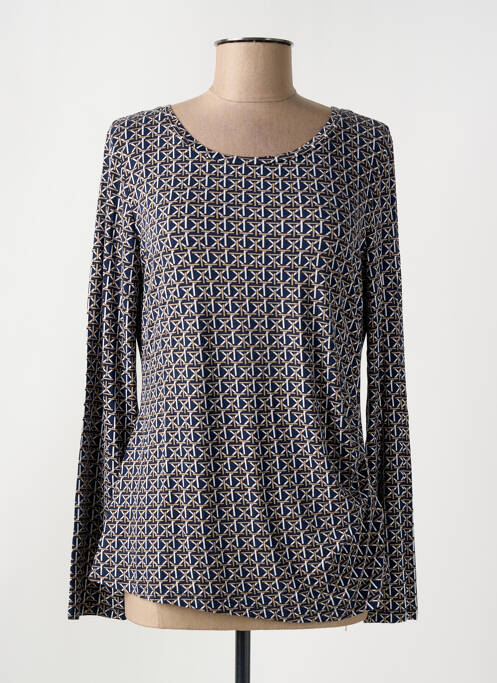 Tricou albastru SMASHED LEMON femeie