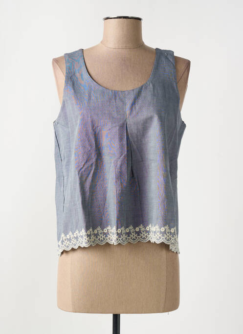 Top albastru YES.ZEE femeie