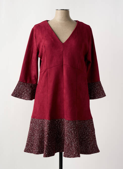 Rochie midi roșu SMASH WEAR femeie