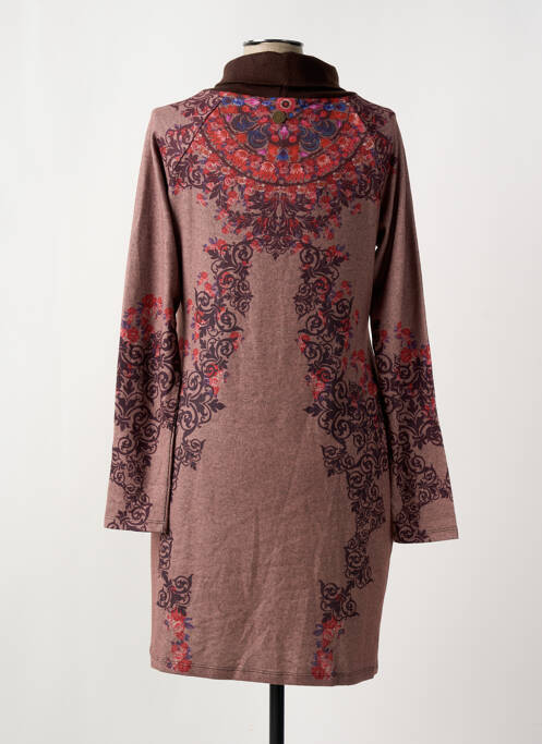 Rochie pulover roz SMASH WEAR femeie