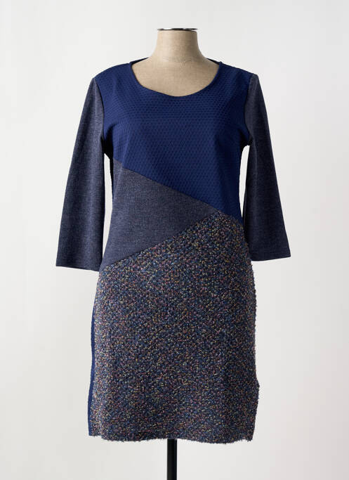 Rochie midi albastru SMASH WEAR femeie