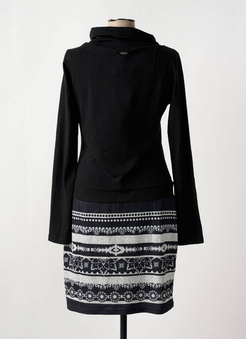 Rochie pulover negru SMASH WEAR femeie