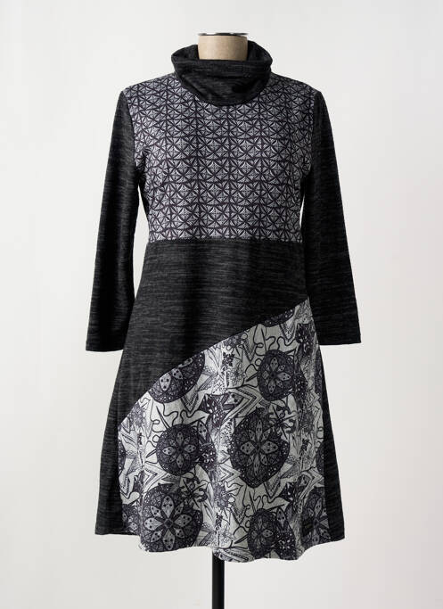 Rochie midi negru SMASH WEAR femeie