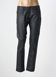 Pantalon slim talie joasă talie joasă negru KAPORAL femeie
