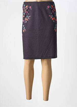 Fustă midi negru YUMI femeie