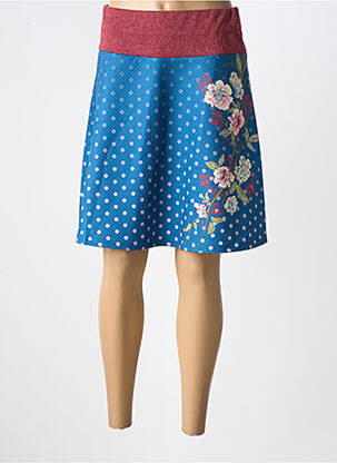 Fustă midi albastru SMASH! femeie