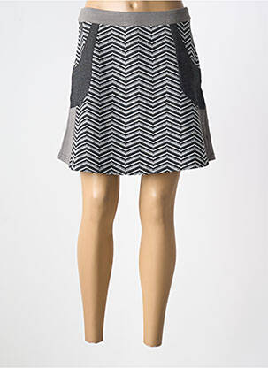 Fustă scurtă gri SMASH! femeie