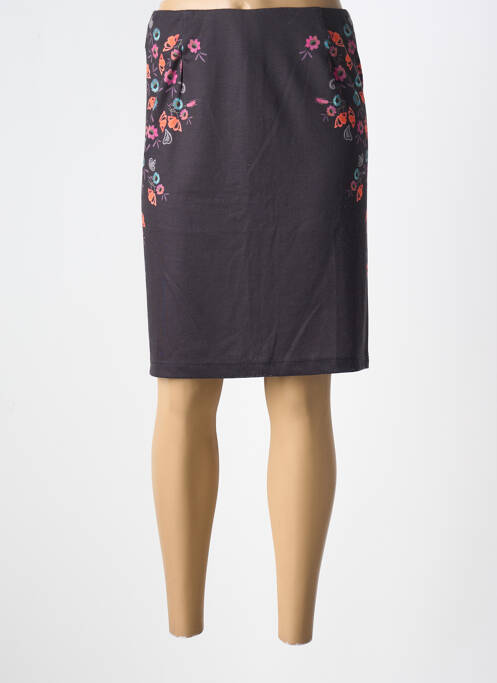 Fustă midi negru YUMI femeie