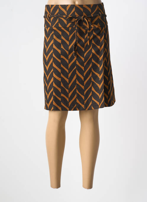 Fustă midi maro SMASHED LEMON femeie