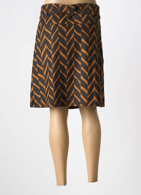 Fustă midi maro SMASHED LEMON femeie