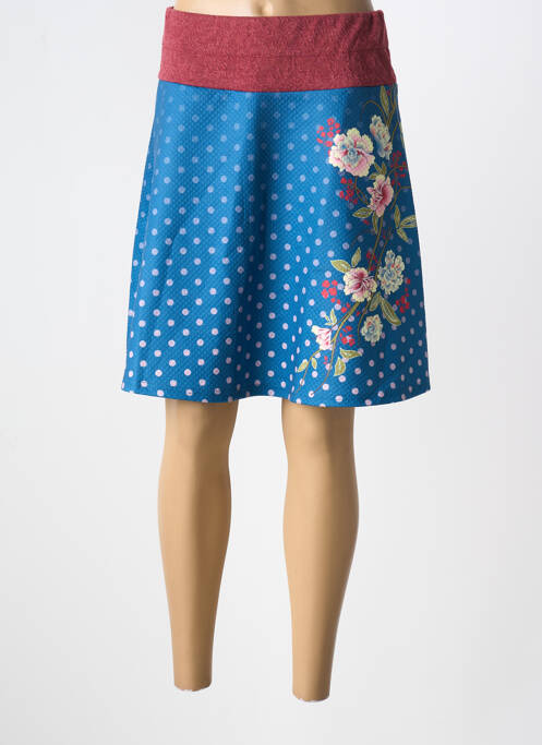 Fustă midi albastru SMASH! femeie