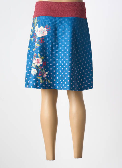 Fustă midi albastru SMASH! femeie