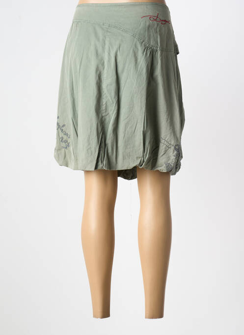 Fustă scurtă verde DESIGUAL femeie