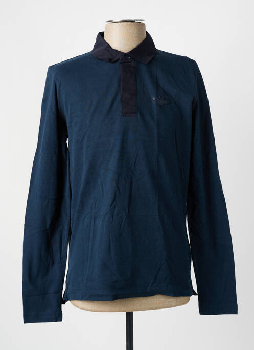 Polo albastru AERONAUTICA bărbat