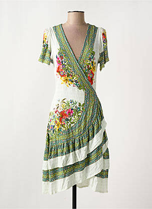 Rochie midi verde DESIGUAL femeie