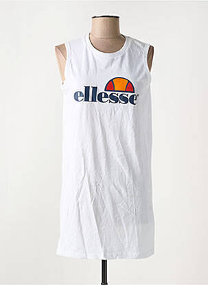 Rochie scurtă alb ELLESSE femeie