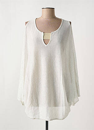 Pulover tunică gri LOLA ESPELETA femeie