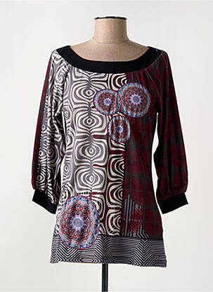 Tunică mâneci lungi roșu SMASH WEAR femeie