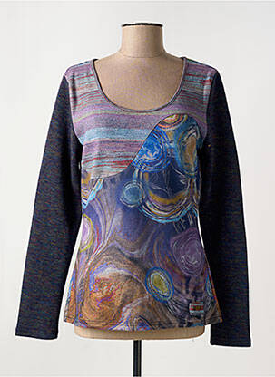 Pulover albastru SMASH WEAR femeie