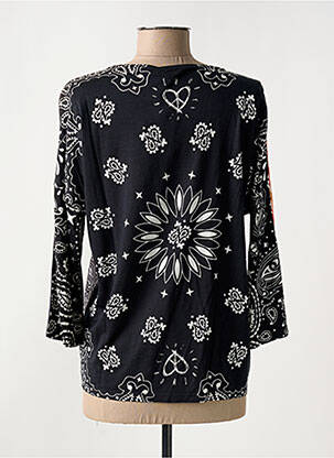 Tricou mâneci 3/4 mâneci 3/4 albastru DESIGUAL femeie