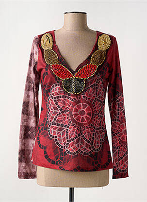 Tricou roșu SMASH WEAR femeie