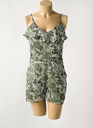 Salopetă scurtă verde LES P'TITES BOMBES femeie