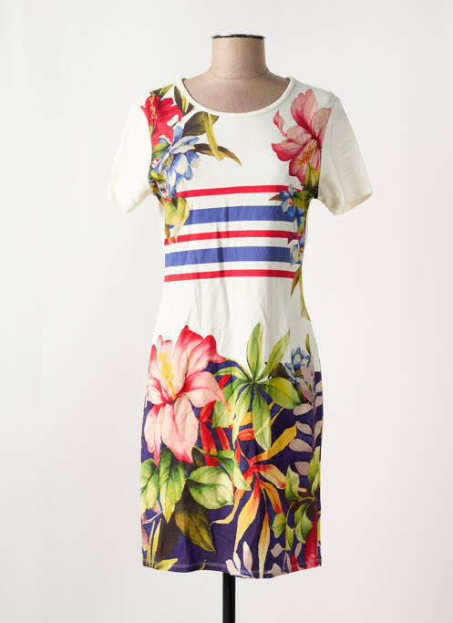 Rochie scurtă bej DESIGUAL femeie