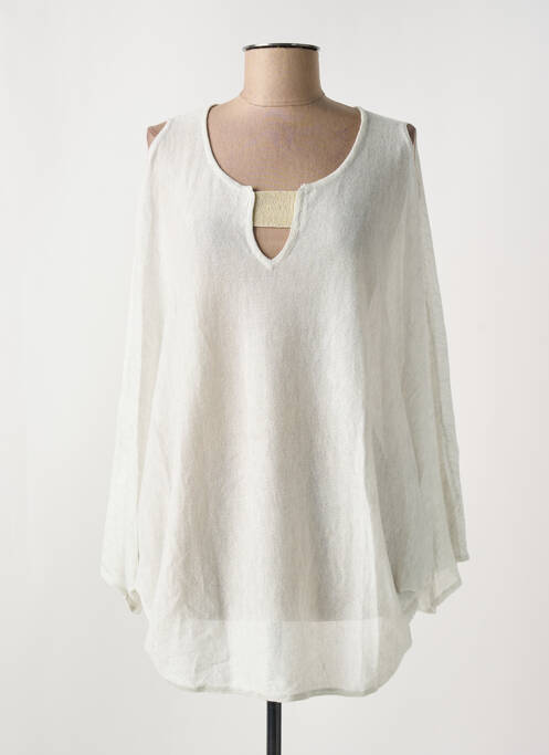 Pulover tunică gri LOLA ESPELETA femeie