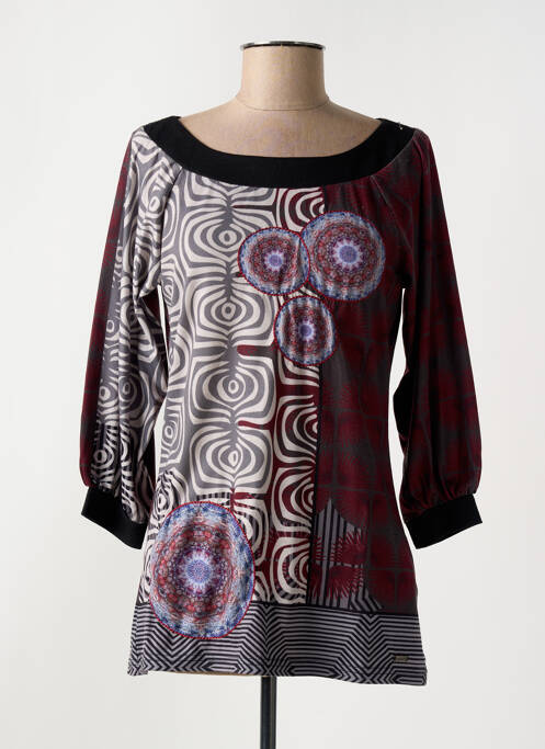 Tunică mâneci lungi roșu SMASH WEAR femeie