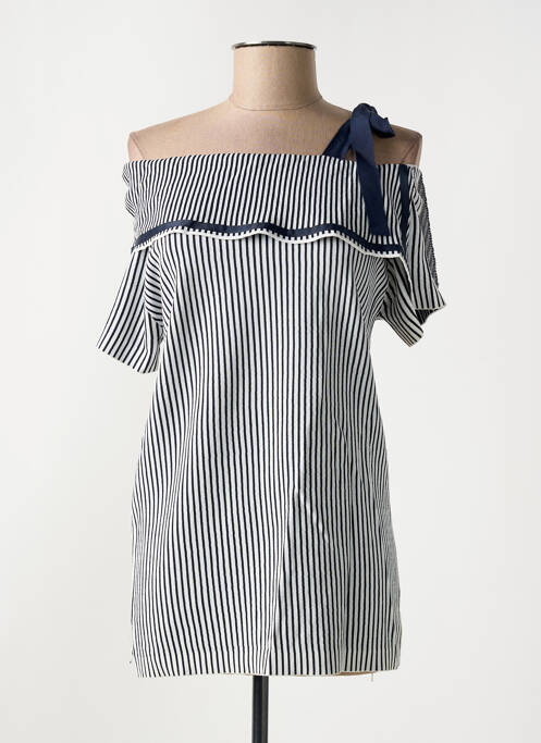 Tunică mâneci scurte albastru MOLLY BRACKEN femeie