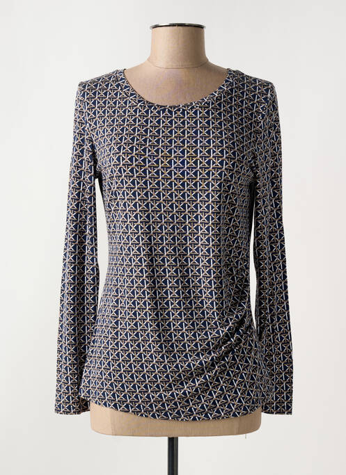 Tricou albastru SMASHED LEMON femeie