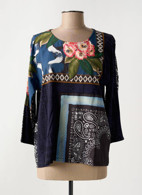 Tricou albastru DESIGUAL femeie