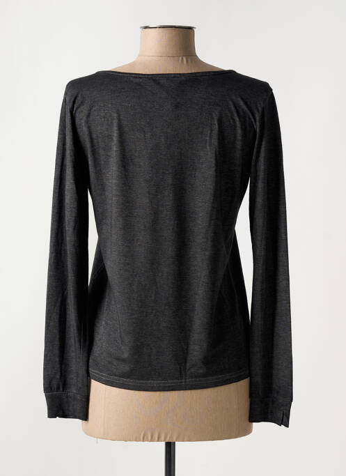 Tricou guler în v mâneci lungi gri LOLA ESPELETA femme