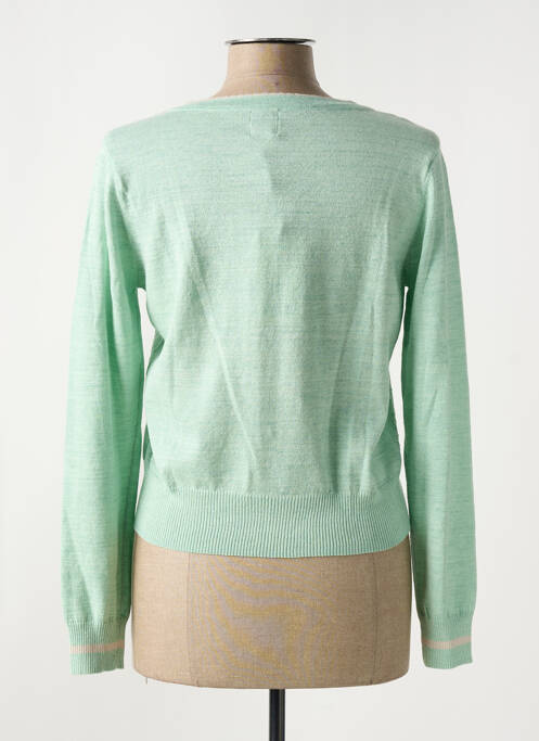 Vestă cu mâneci lungi verde YUMI femeie