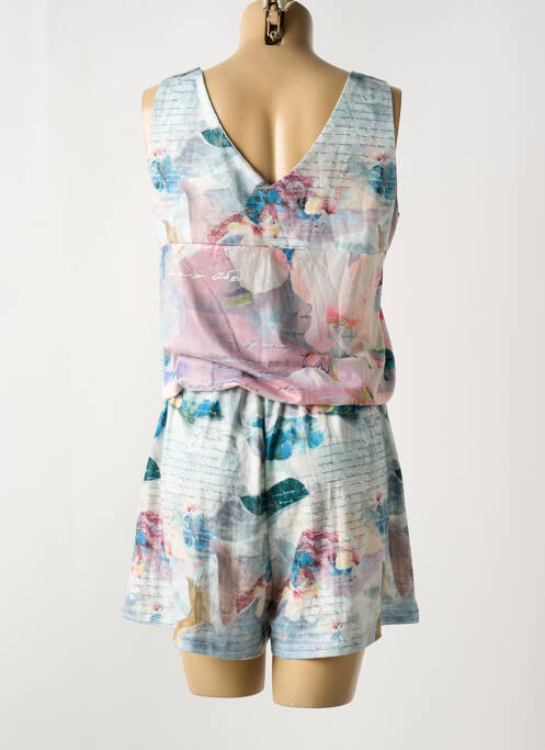 Salopetă scurtă roz SMASH WEAR femeie