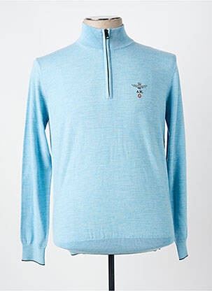 Pulover albastru AERONAUTICA bărbat