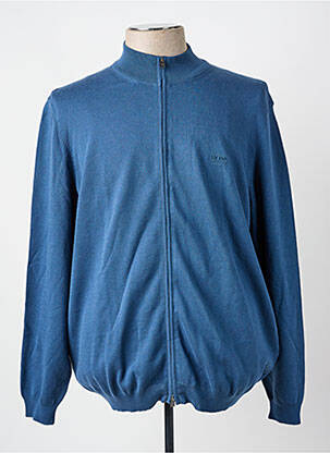 Vestă cu mâneci lungi albastru HUGO BOSS bărbat