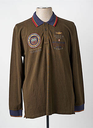 Polo verde AERONAUTICA bărbat