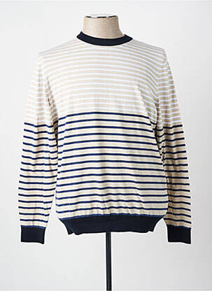 Pulover bej HUGO BOSS bărbat