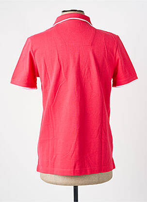 Polo elasticitate mâneci scurte roșu AERONAUTICA bărbat