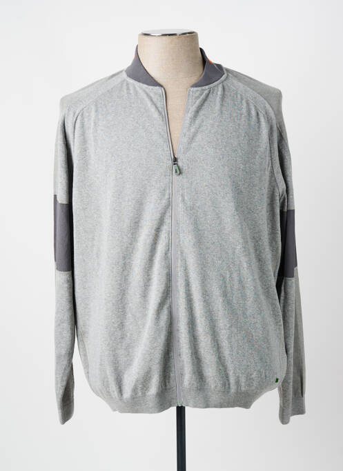 Vestă cu mâneci lungi gri HUGO BOSS bărbat