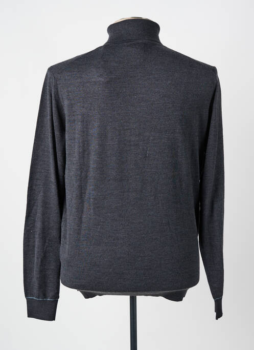 Pulover cu guler înalt gri AERONAUTICA bărbat