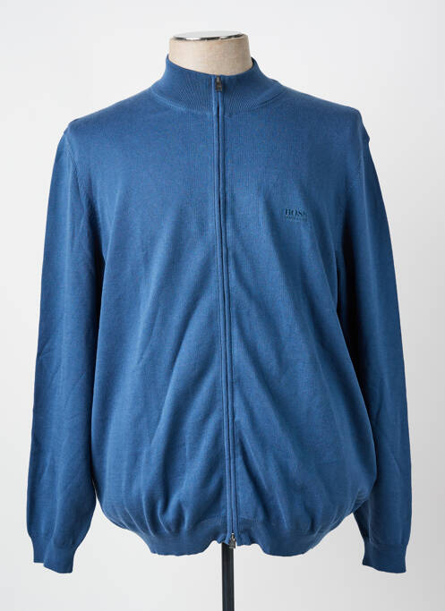 Vestă cu mâneci lungi albastru HUGO BOSS bărbat