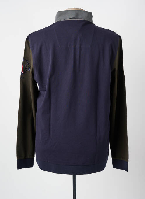 Polo albastru AERONAUTICA bărbat