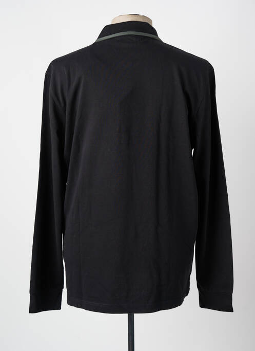 Polo negru AERONAUTICA bărbat