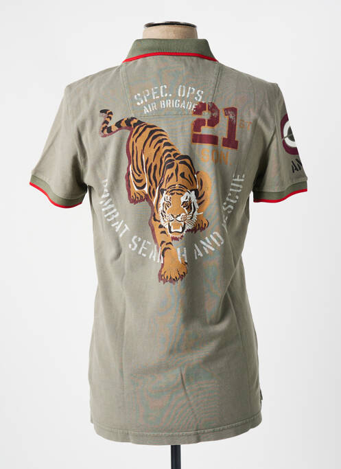 Polo verde AERONAUTICA bărbat