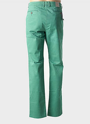 Pantalon chino țesătură poplin mărime normală verde BUGATTI bărbat