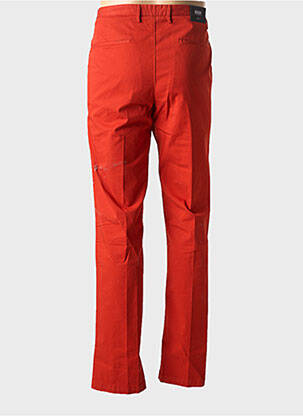 Pantalon chino țesătură poplin mărime normală portocalie HUGO BOSS bărbat